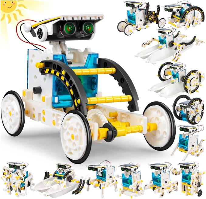 13 in 1 Educational Solar Robot Kit